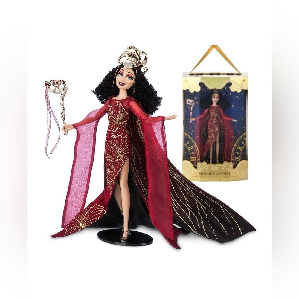 Disney Tangled Mother Gothel Limited Edition Designer Doll Masquerade,NWT